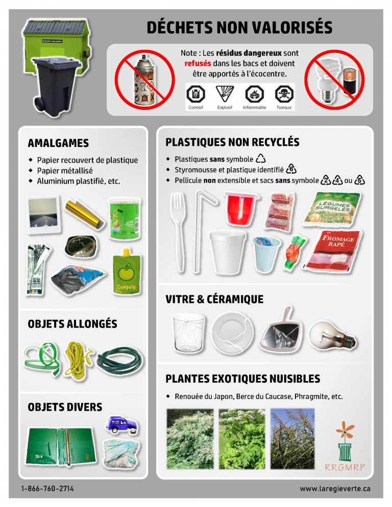 Collecte des déchets La régie verte